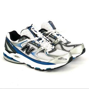Size 10 - New Balance 1012 Made in USA MR1012MC Gray/blue Running Shoes 2E